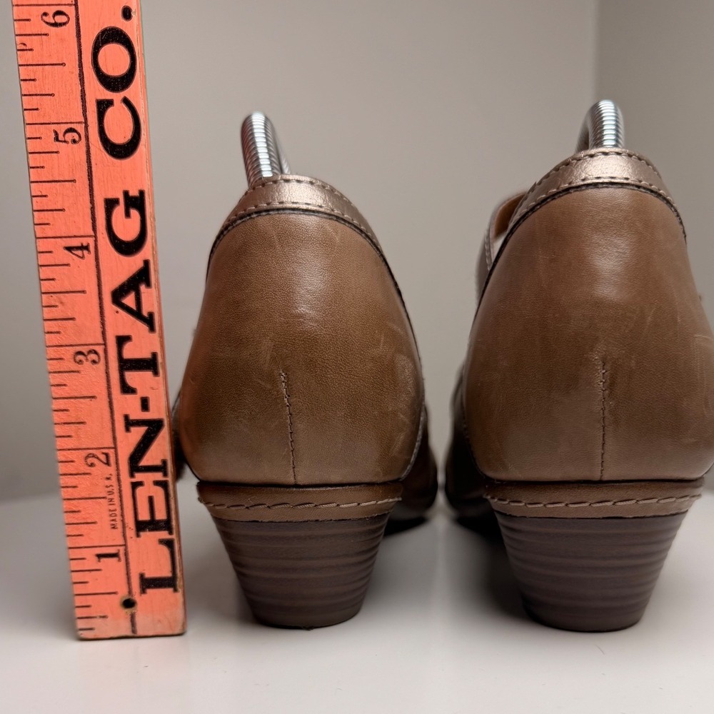 Cobb Hill Laurel Leather Mary Jane Pumps Taupe Bronze Comfort Shoes 8.5 - Picture 13 of 13